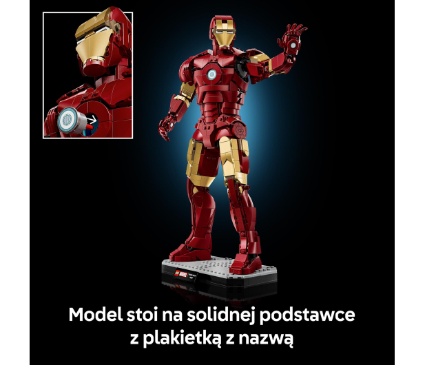 LEGO Marvel 76344 Iron Man Mark 3 — edycja kolekcjonerska - 1473570 - zdjęcie 9
